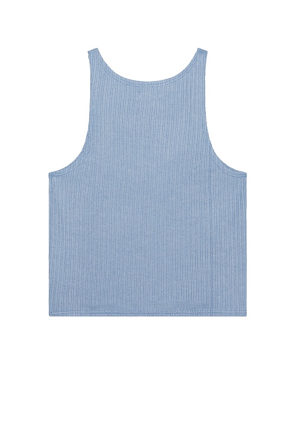 view 2 of 4 Knit Tank Top in Blue