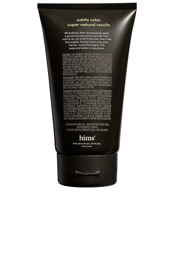 view 2 of 2 2 IN 1 COLOR DEPOSITING HAIR DYE ヘアダイ in Black