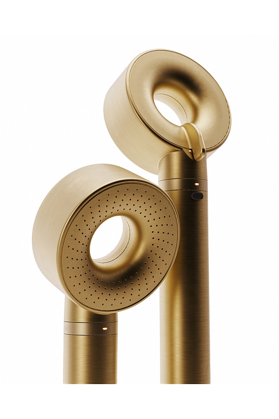 view 2 of 6 ALCACHOFA DE DUCHA SHOWER HEAD+ in Brushed Brass