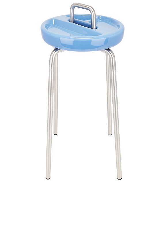 view 2 of 4 Side Table Ashtray in Blue