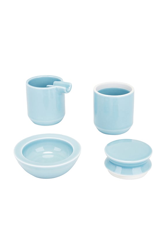 view 2 of 2 Ashtray + Stash Jar Set in Light Blue