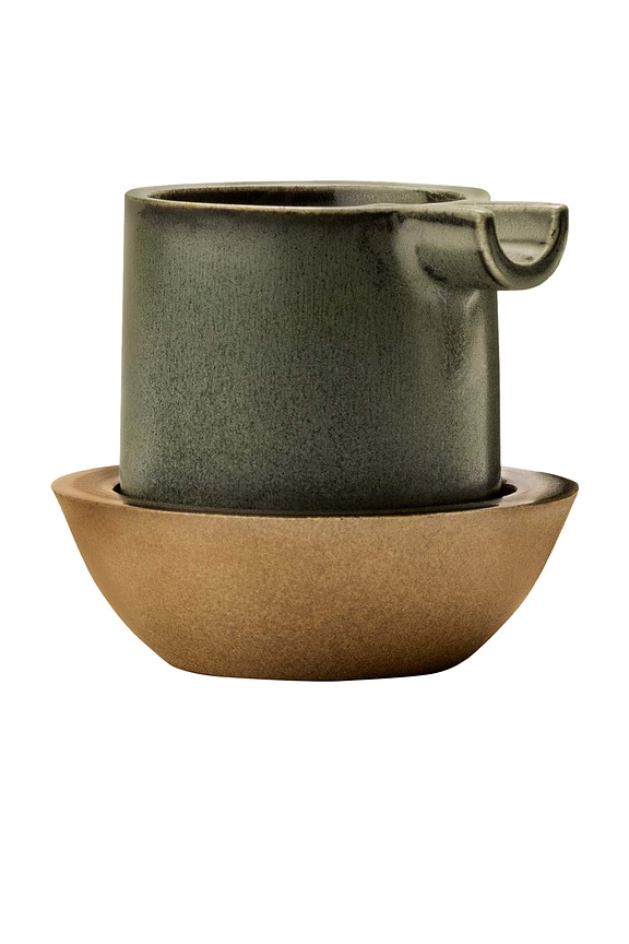 view 2 of 3 Ashtray By Seth in Moss