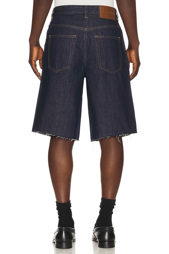 view 2 of 4 Jean Short in Rinsed Indigo