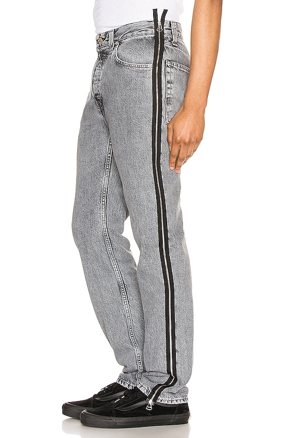 view 1 of 5 Masc Hi Straight Jeans in Concrete Stone