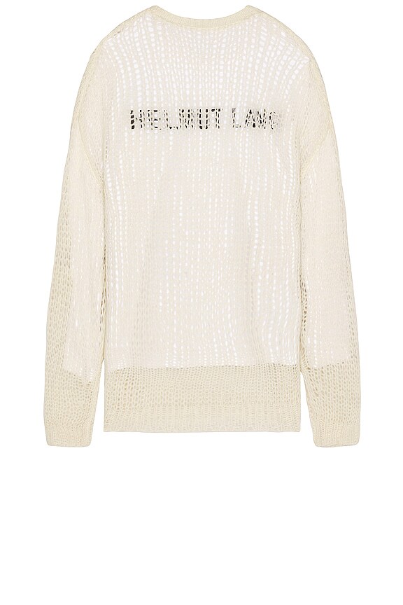 view 2 of 3 크루넥 스웨터 in Ivory