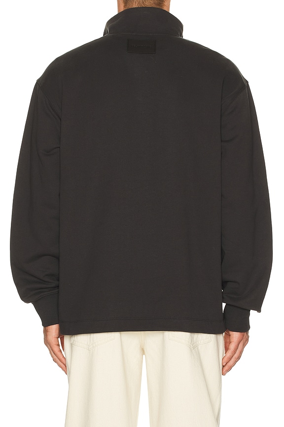 view 2 of 5 Quarter Zip in Vintage Black