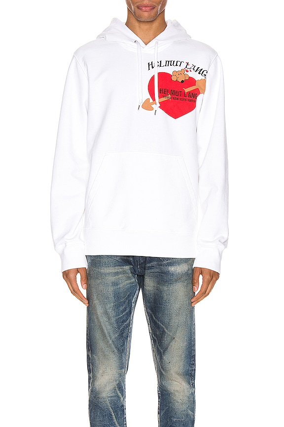 view 2 of 5 PZ Valentine Standard Hoodie in Chalk White