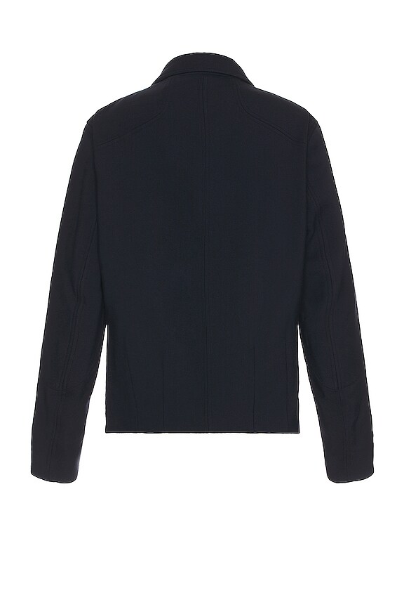 view 2 of 4 Rounded Bomber Jacket in Navy