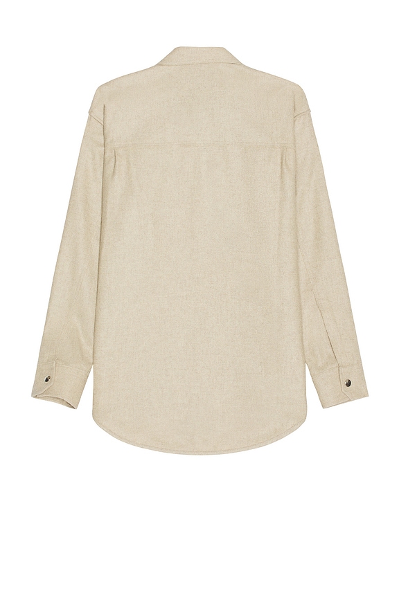 view 2 of 4 Wool Shirt in Beige