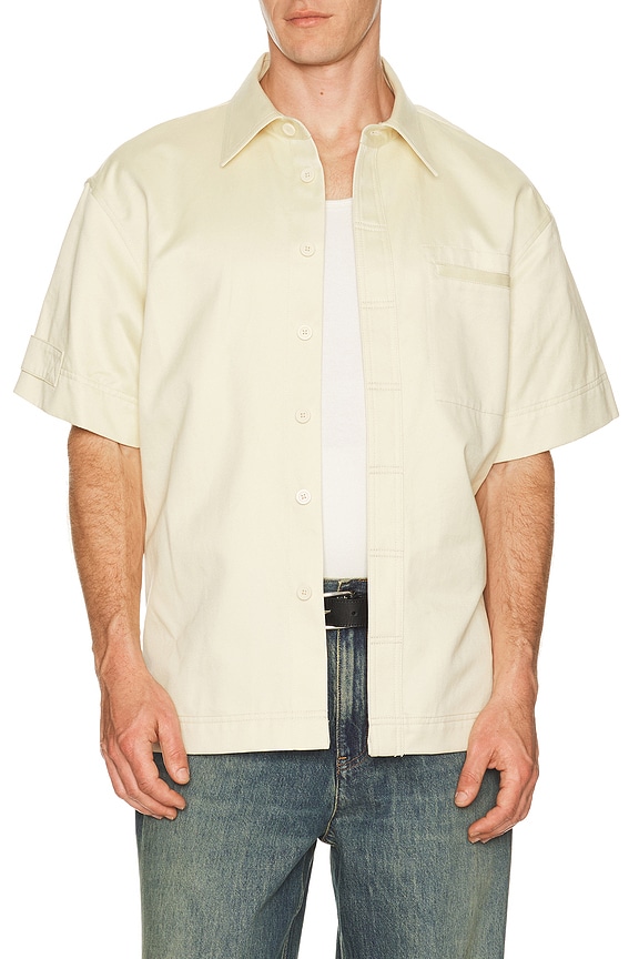 view 1 of 4 Short Sleeve Loop Tape Shirt in E02