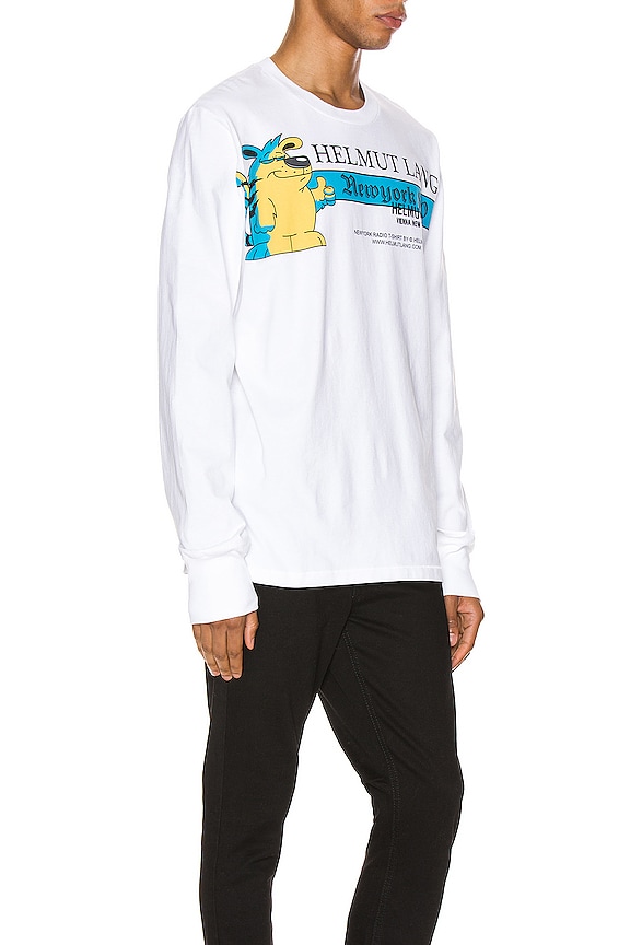 view 2 of 4 PZ Radio Standard Tee in Chalk White