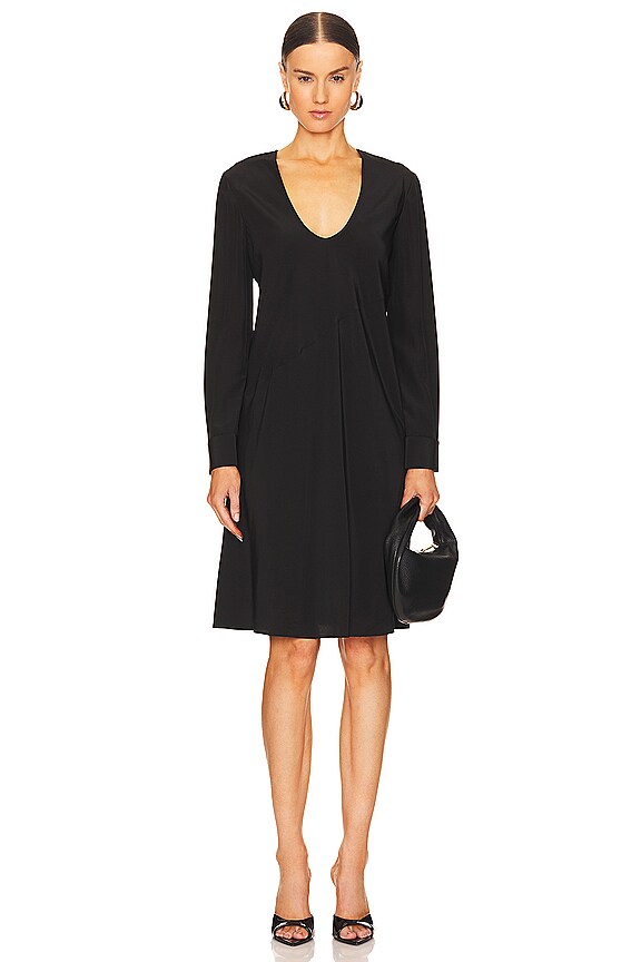 view 2 of 4 MINIVESTIDO SCARF in Black