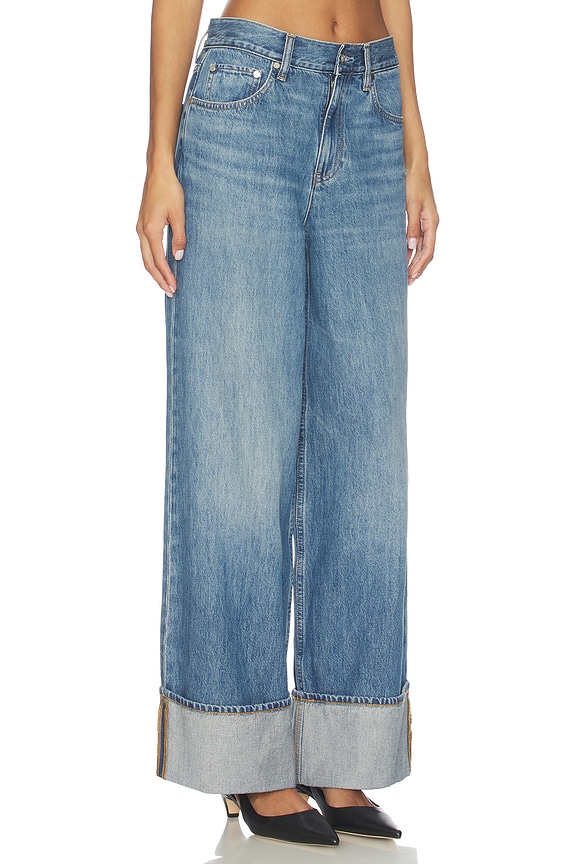 view 2 of 6 Drop Straight Brooklyn Pants in Classic Blue