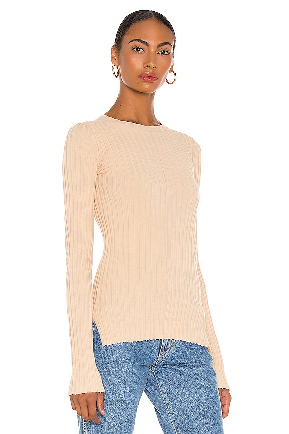 view 2 of 5 T-SHIRT RIB in Nude