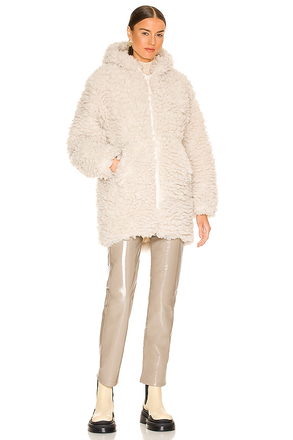 view 2 of 4 Fleece Parka in Ivory