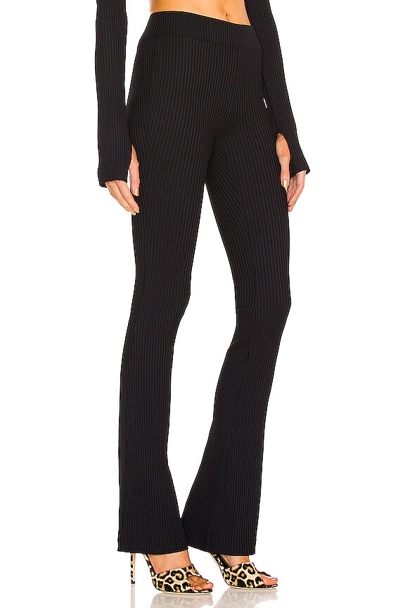 view 2 of 4 PANTALÓN FLARE in Black