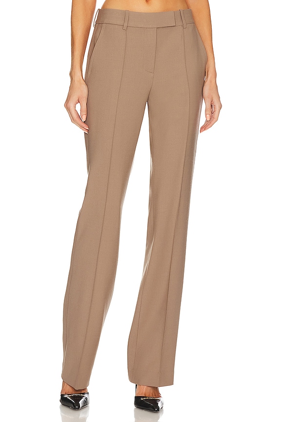 view 1 of 4 PANTALON WOOL in Taupe