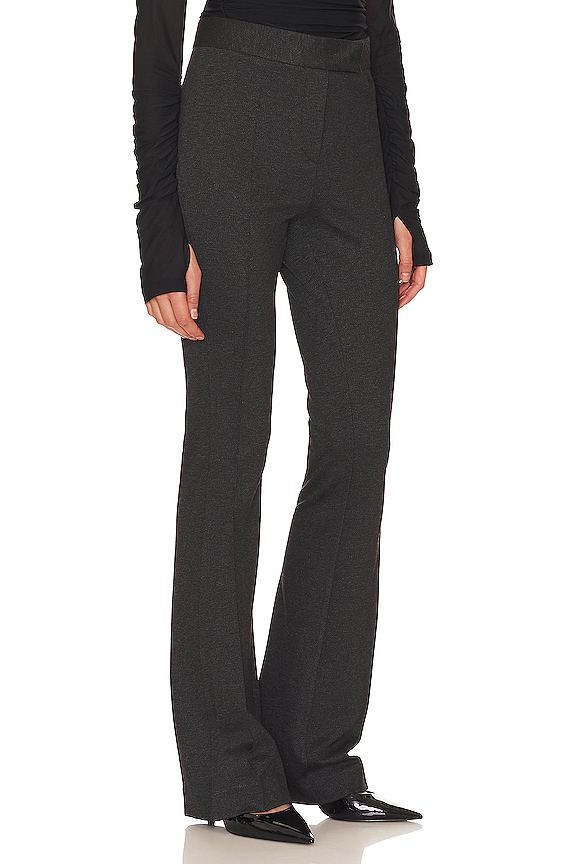 view 2 of 4 Seamed Bootcut Pant in Charcoal