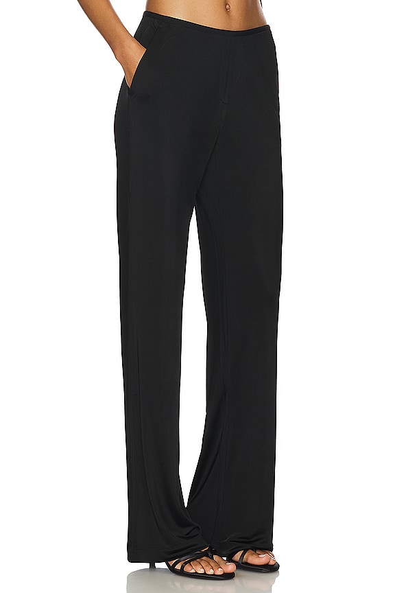 view 2 of 4 БРЮКИ FLUID in Black