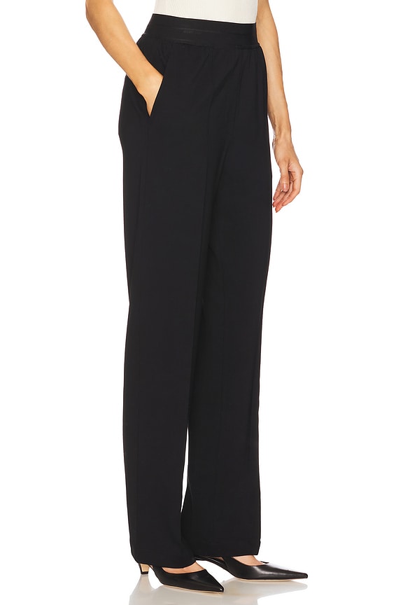 view 2 of 6 Straight Trouser in Black