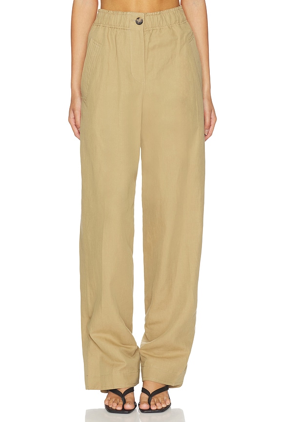 view 2 of 8 PANTALON TRENCH PANTS in Trench