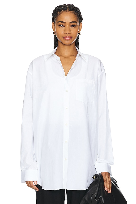 view 2 of 6 Oversized Shirt in White