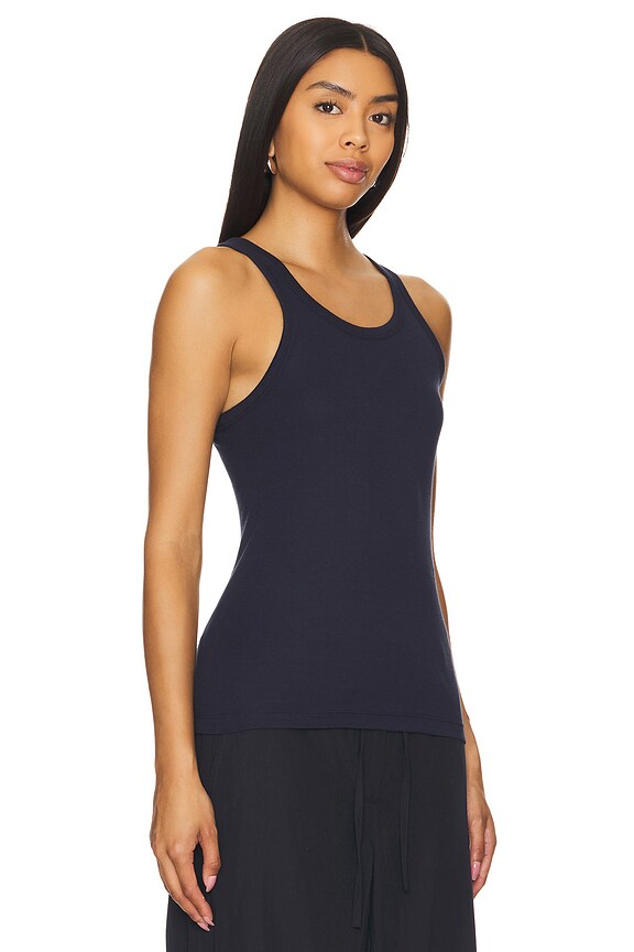 view 2 of 5 МАЙКА С Y-ОБРАЗНЫМИ БРЕТЕЛЯМИ in Navy