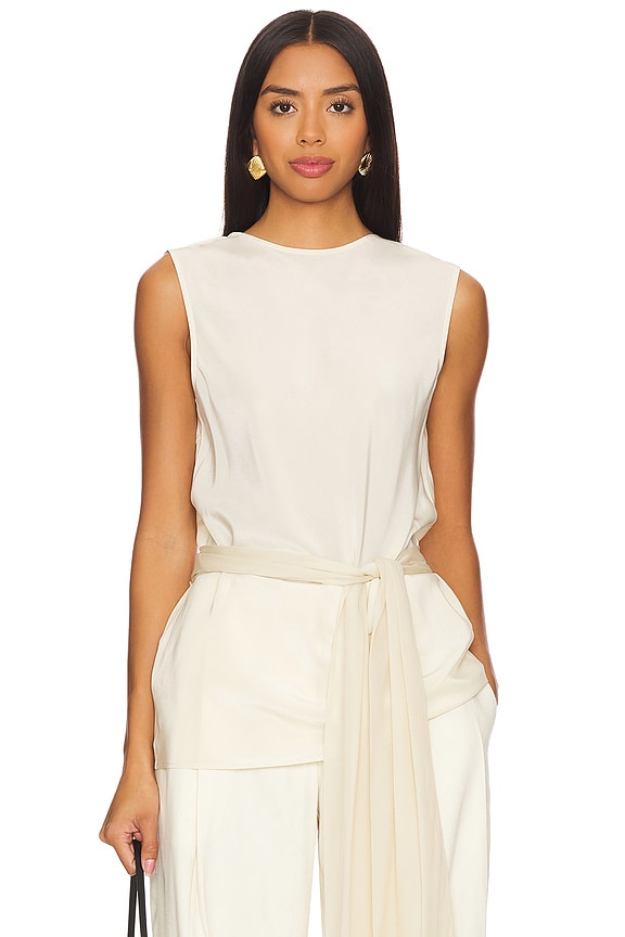 view 2 of 6 ТОП С УЗОРОМ ШАРФА in Oat