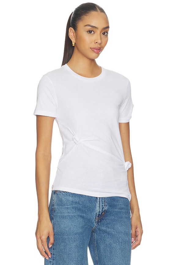 view 2 of 4 CAMISETA KNOT BABY T-SHIRT in White