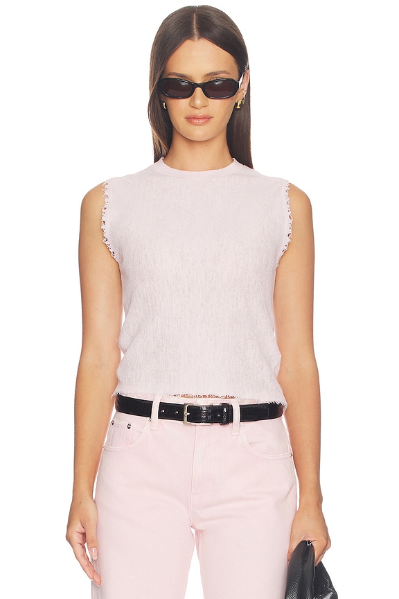 view 1 of 4 CAMISETA TIRANTES UNDONE EDGE TANK in Pink