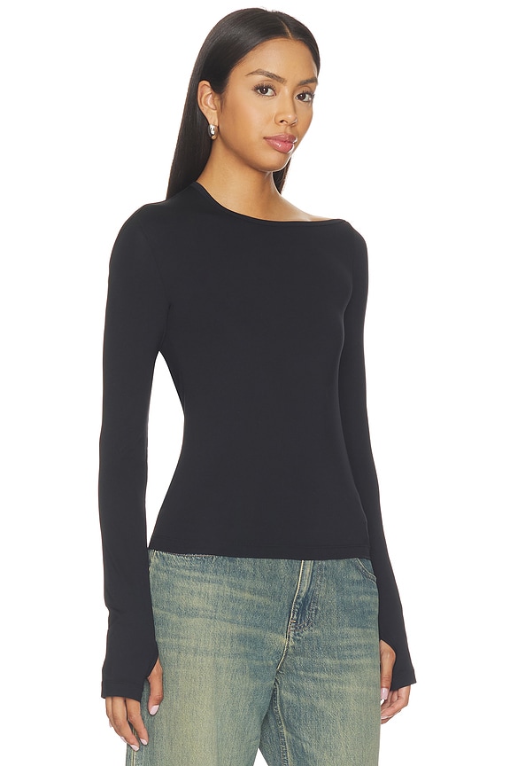 Asymmetrical Cutout Top