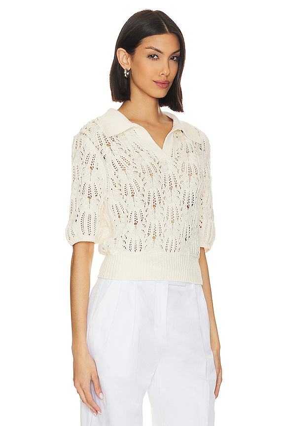 view 2 of 4 T-SHIRT CROPPED TAYLOR in Bleach