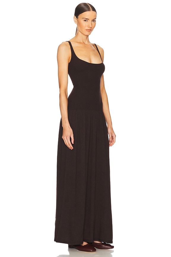 view 2 of 3 Maddison Maxi Knit Dress in Brown