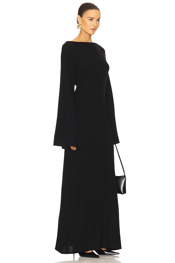 view 2 of 3 Boden Cashmere Maxi Dress in Black