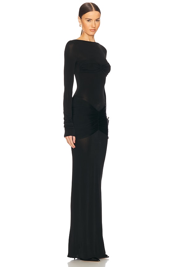 view 2 of 3 Josephine Dress in Black