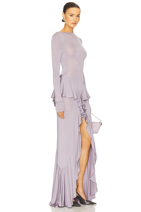 view 2 of 4 Amala Jersey Dress in Lavender
