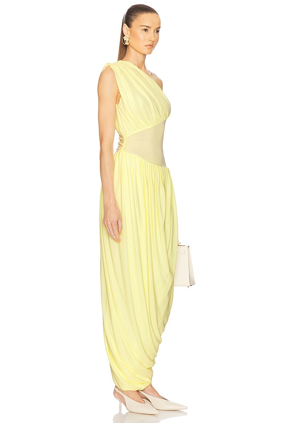 view 2 of 4 ROBE THE AMPHORA in Lemon Sorbet