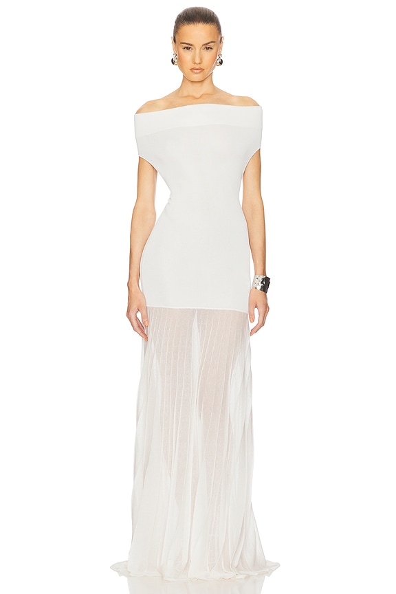 view 2 of 5 Jazzlyn Maxi Knit Dress in Ivory