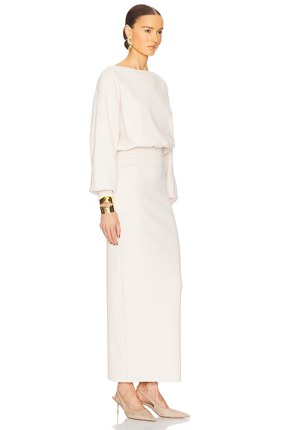 view 2 of 3 Hildie Maxi Dress in Cream