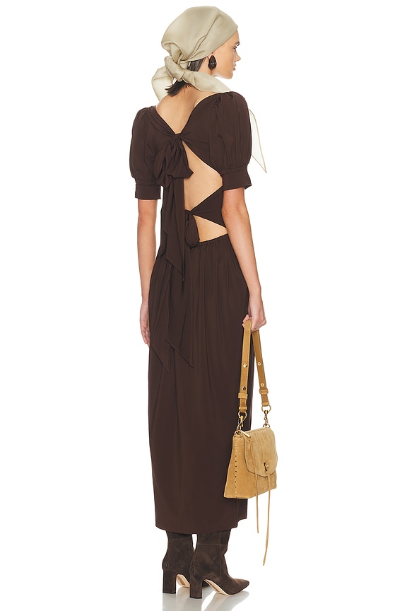 The Simone Tie Back Jersey Dress