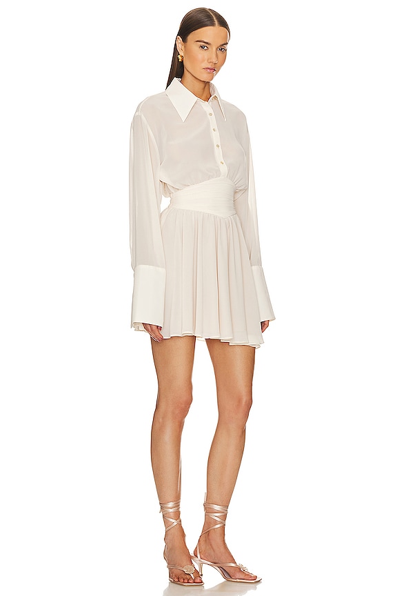 view 2 of 3 ПЛАТЬЕ SHEER MINI in Cream