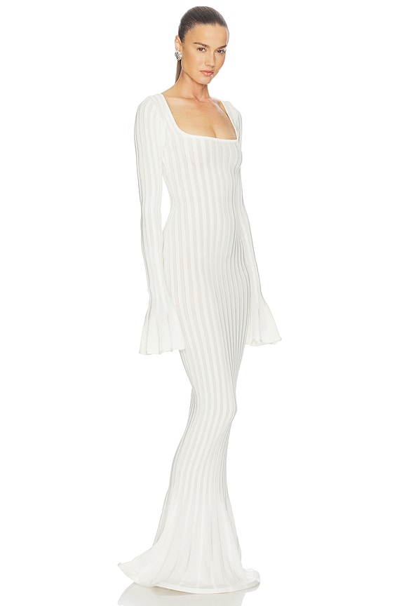 view 2 of 4 Tesca Knit Dress in White