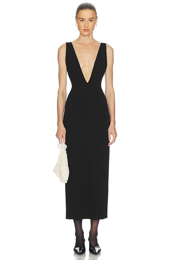 view 2 of 4 VESTIDO BRAVADO in Black & Ivory