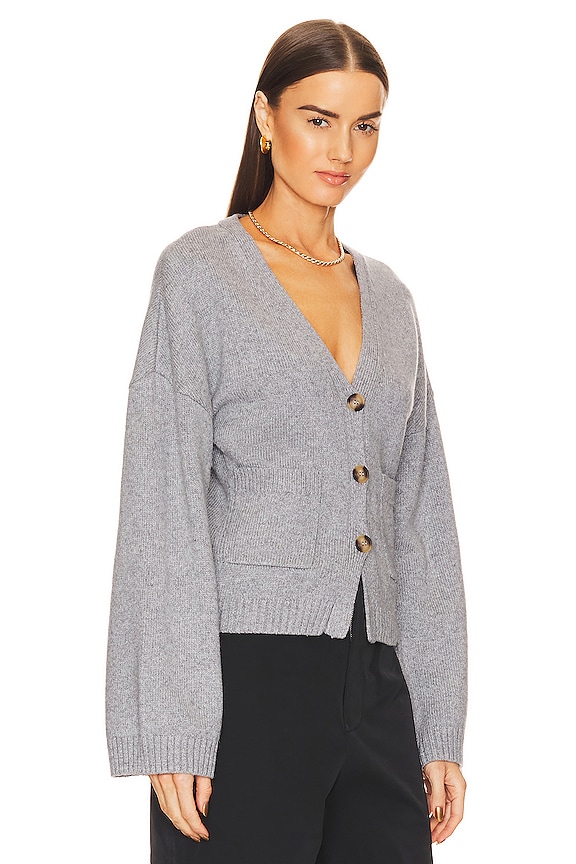 view 2 of 4 Sanna Cardigan in Heather Grey