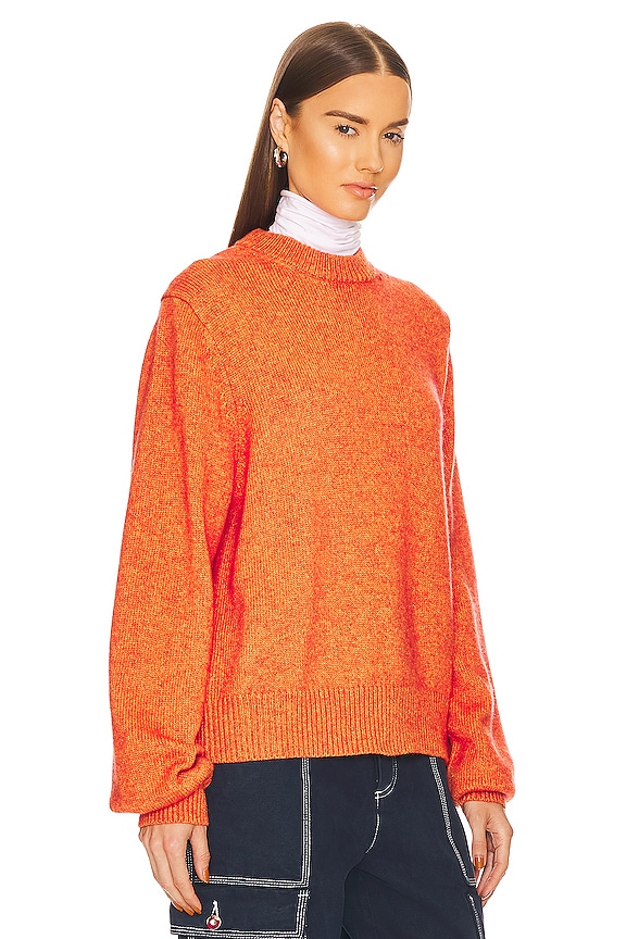 view 2 of 4 Lynnea Crew Pullover in Orange