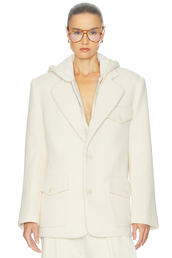 view 2 of 5 The Very Oversized Blazer in Ivory