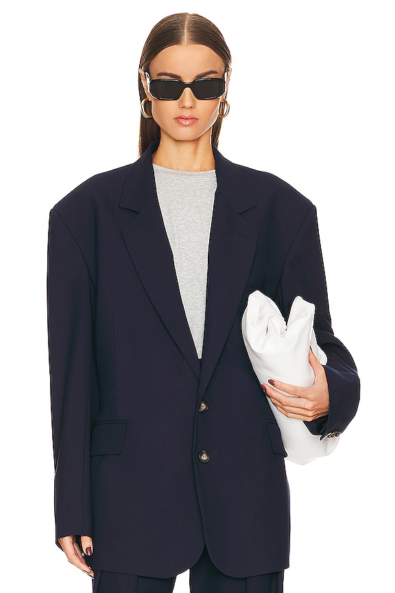 view 2 of 5 VESTE OVERSIZED SUIT in Navy