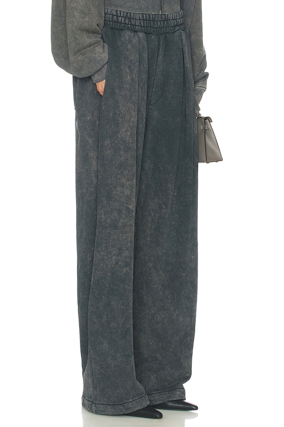 view 2 of 6 The Full Sweatpants in Fleece in Vintage Distressed Black