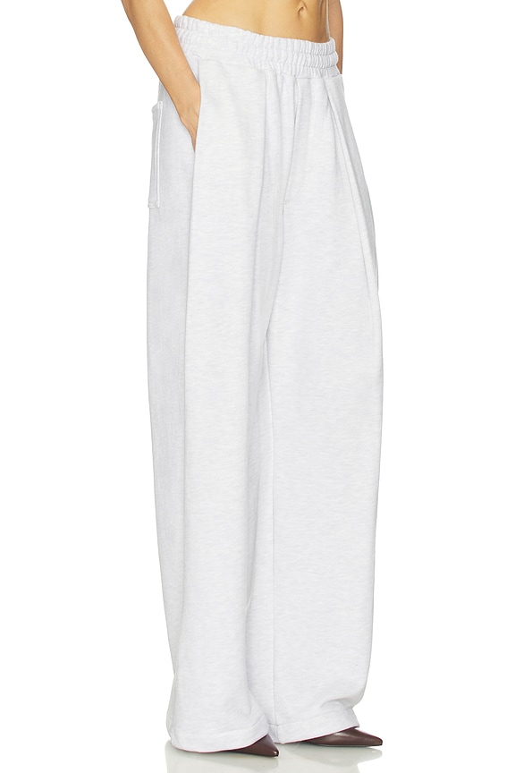 view 2 of 6 The Full Sweatpants in Fleece in Light Heather Grey