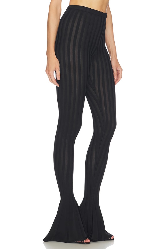 view 2 of 6 Kayleigh Flared Pant in Black